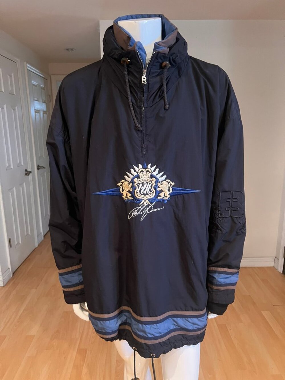 VINTAGE MENS BOGNER MARKUS WASMEIER SKI ANORAK JACKET SZ 2XL